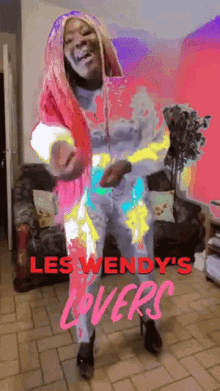 Les Wendys Lovers Miss Wendy GIF - Les Wendys Lovers Miss Wendy Miss Wendy Dance GIFs