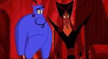 Shocked Genie GIF - Shocked Genie Jafar GIFs