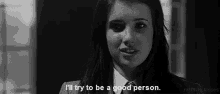 Good Person GIF - Good Person I Will Try Try To Be Good GIFs