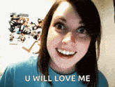Girlfriend Overly Obsessed Girlfriend GIF - Girlfriend Overly Obsessed Girlfriend Meme GIFs