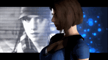 Jill Valentine Resident Evil GIF - Jill Valentine Resident Evil Stare GIFs