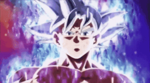 GIF of Goku going SSJ : r/dbz
