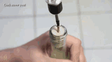 Having Trouble With Getting Corks Out Of Bottles? Try This Screw Hack To Get Your Wine. GIF