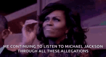 Michelle Obama Look GIF - Michelle Obama Look Watching GIFs