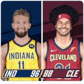 Indiana Pacers (96) Vs. Cleveland Cavaliers (88) Third-fourth Period Break GIF - Nba Basketball Nba 2021 GIFs