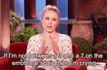 kristen bell emotional scale emotions emotional cry