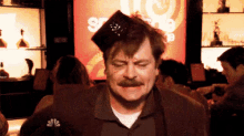 parks and rec ron swanson celebrate dance grooving