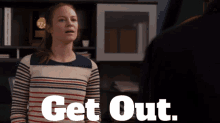 Station19 Maya Bishop GIF - Station19 Maya Bishop Get Out GIFs
