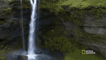 descend keegan michael running wild with bear grylls descends a waterfall down on rope