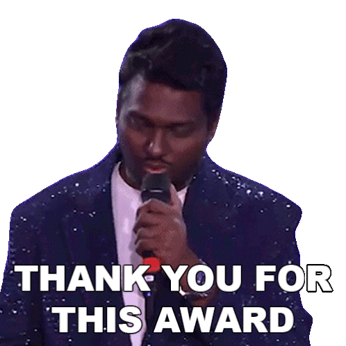 Thank You For This Award Atlee Kumar Sticker