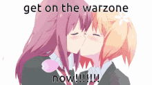 Hop On Warzone Anime Kiss GIF - Hop On Warzone Hop On Anime Kiss GIFs