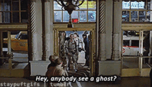 Ghostbusters Hey Anybody See A Ghost GIF - Ghostbusters Hey Anybody See A Ghost Ghost GIFs