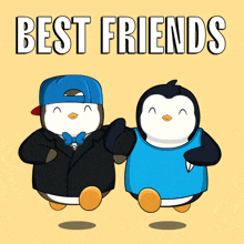 friends best friendship bff penguin
