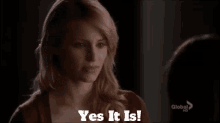 Glee Quinn Fabray GIF - Glee Quinn Fabray Yes It Is GIFs