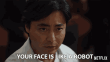 Takayuki Yamada Toru Muranishi GIF - Takayuki Yamada Toru Muranishi Your Face Is Like A Robot GIFs