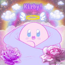 Kirby Angel GIF - Kirby Angel Cute GIFs