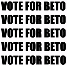 Vote For Beto Beto Orourke GIF - Vote For Beto Beto Orourke Beto2020 GIFs