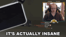 Its Actually Insane Mad GIF - Its Actually Insane Mad Dope GIFs