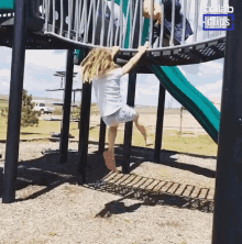 Girl Loses Grip Falls Off GIF - Girl Loses Grip Falls Off Hit The Ground GIFs