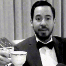 Mike Shinoda Tea GIF - Mike Shinoda Tea Fancy GIFs