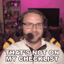 Thats Not On My Checklist William Newberry GIF - Thats Not On My Checklist William Newberry Goremiser GIFs