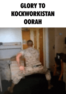 Kockworkistan Soldier GIF - Kockworkistan Soldier Glory GIFs