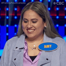 Yup Amy GIF - Yup Amy Family Feud Canada GIFs