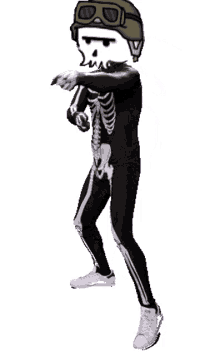 skelet guys skeleton skeleton dance