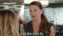 It'S A Real Catch-69 GIF - Younger Tv Land Sutton Foster GIFs