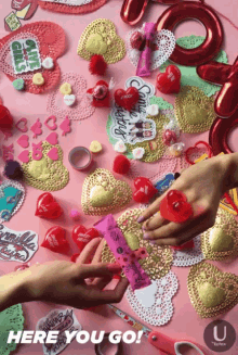 Galentines Day Card GIF - Galentines Day Card Valentines Card GIFs