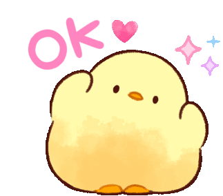 Cute Okay Sticker - Cute Okay Duck Stickers