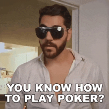 You Know How To Play Poker Rudy Ayoub GIF - You Know How To Play Poker Rudy Ayoub You Are A Skilled Poker Player GIFs