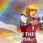 I Have The Power He-man GIF - I Have The Power He-man Masters Of The Universe Revolution GIFs