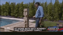 You Had One Job GIF - Mitt Romney Jenga Fail GIFs