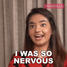 I Was So Nervous Anushka Sen GIF - I Was So Nervous Anushka Sen Pinkvilla GIFs