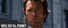Clint Eastwood Smirk GIF - Clint Eastwood Smirk Punk GIFs