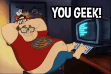 You Geek! - Animaniacs GIF