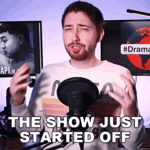 The Show Just Started Off On A Bad Note Willy Mac GIF - The Show Just Started Off On A Bad Note Willy Mac Dramaalert GIFs