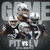 Las Vegas Raiders Vs. Pittsburgh Steelers Pre Game GIF - Nfl National Football League Football League GIFs