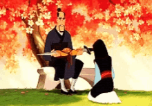 Mulan Sword GIF - Mulan Sword Offer GIFs