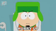 Hurry Up Kyle Broflovski GIF - Hurry Up Kyle Broflovski South Park GIFs