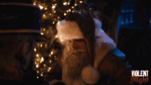 Headbutt Santa Claus GIF - Headbutt Santa Claus David Harbour GIFs