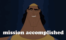 Done Mission Accomplished GIF - Done Mission Accomplished Emperors New School GIFs