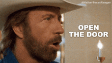 Open The Door Cordell Walker GIF - Open The Door Cordell Walker Walker Texas Ranger GIFs