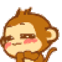 Monkey Love Sticker - Monkey Love Cute Stickers