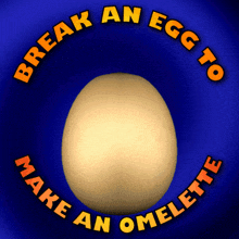 Break An Egg To Make An Omelette GIF - Break An Egg To Make An Omelette Egg GIFs