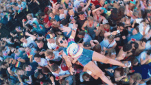 Crowd Surfing Color Explosion GIF - Crowd Surfing Color Explosion Colorful GIFs