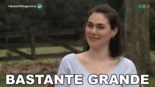 Bastante Grande Gisela GIF - Bastante Grande Gisela Bake Off Argentina GIFs