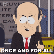 once and for all michael chertoff south park pandemic s12e10