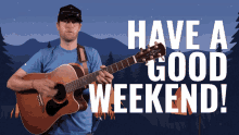 Stickergiant Have A Good Weekend GIF - Stickergiant Have A Good Weekend Guitar GIFs